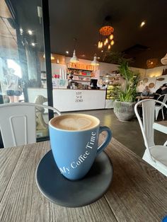 a cup of coffee sitting on top of a saucer