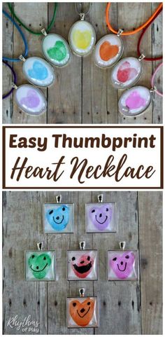 an easy and fun craft for kids to make with their own handprinted faces