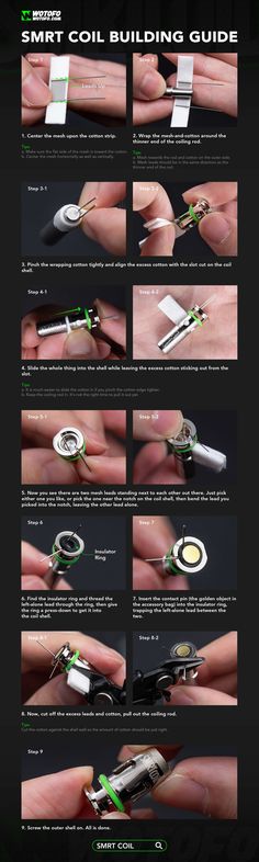 the instructions for how to make an electronic device with scissors and wires, including wire