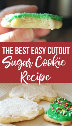 the best easy cutout sugar cookie recipe