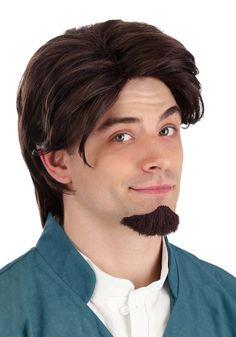 PRICES MAY VARY. Size: Standard PRODUCT INCLUDES: This Disney's Tangled Flynn Wig for men features a brown synthetic fiber hair wig and a self-adhesive goatee. FROM FUN COSTUMES: We're the costume company you love and we're very excited to team up with Disney to produce outfits for characters from their famous animated features. This Flynn Rider Tangled Wig and Goatee is Disney officially licensed for an authentic costume experience. AUTHENTIC DESIGN: This Tangled Flynn costume wig set features Outfits For Characters, Flynn Costume, Flynn Rider Costume, Tangled Flynn Rider, Tangled Flynn, Tangled Costume, Rapunzel Wig, Tangled Lanterns, Authentic Costumes