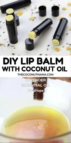 How To Make Lip Balm With Coconut Oil, Diy Honey Lip Balm, Lip Diy Balm, Lip Balm Business Ideas, Homemade Natural Lip Balm, Homemade Lip Balm With Coconut Oil, Homemade Hygiene Products, Diy Hygiene Products, Lip Oil Diy Recipes