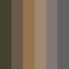 the color palette is brown and has many different shades to choose from in this image