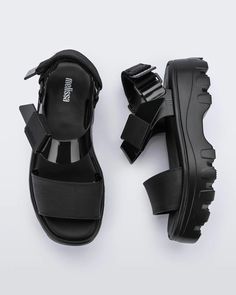 Chunky Platform Sandal | Melissa Kick Off Platform Sandal Sandal Design, Melissa Shoes, Sandal Platform, Chunky Sandals, Jelly Shoes, Jelly Sandals, Pearl Jewellery Earrings, Designer Sandals, Womens Sandals Flat