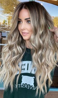 Womens Light Brown Hair With Highlights, Darker Rooted Blonde Hair, Blond Hair On A Brunette, Blonde Balayage Fall 2023, Best Hair For Fair Skin, Ashy Balayage With Money Piece, Ashy Bronde Balayage Highlights, Soft Blonde Balayage On Brown Hair, Teasy Lights Blonde With Money Piece