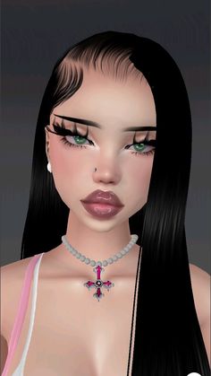 Aesthetic Girl, Maquillaje De Ojos, Sims 4