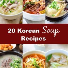 the top 20 korean soup recipes