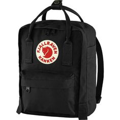 Kånken was created in 1978 to help prevent back problems among Swedish school children and, since then, has become one of Fjällräven's most appreciated products. The Mini-version is suitable for small children as well as for full grown adults who are looking for a small backpack. It is perfect for carrying a change of clothes for preschool or food on an outing, and as a smart everyday bag for books, water bottles, fruit and more. The shoulder straps are long and adjustable and fit both small and Kanken Graphite, Green Kanken, Kanken Backpack Mini, Kanken Sling, Mochila Fjallraven Kanken, Fjallraven Kanken Mini, Popular Backpacks, Fjällräven Kånken, Kanken Mini