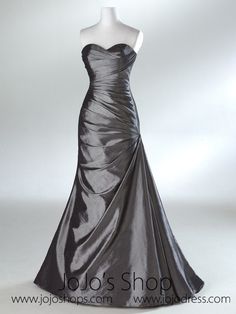 Grey Evening Dress, Vampire Jewelry, Red Prom Dress Long, Strapless Prom Dresses, Jeanne Lanvin, Bridal Ball Gown, Custom Size Dresses, Dress Stores Online, Best Wedding Dresses