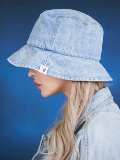 - Basic bucket hat- Comfortable fit- 100% cotton material- Logo label on the edge- Regular sized fit- Stone-washed denim fabric - Soft texture - Unisex itemMeasurements(in.) - Head girth : 22in.~23.6in. / Height : 3.93in. / Brim length : 2.75in.Composition & Care- Outshell :100%cotton- Hand-wash only / Please check the care label.Designer- Made in Korea- by VARZAR- Style#: 300955156 Denim Bucket Hat, Logo Label, Washed Denim, Care Label, Mens Outerwear, Soft Texture, Men Shoes Size, Denim Fabric, Denim Wash