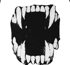 Teeth Drawing, Tooth Cartoon, Vampire Teeth, Bleach Art, Black And White Aesthetic, Phone Themes, Graphic Poster, Aesthetic Art, A Black