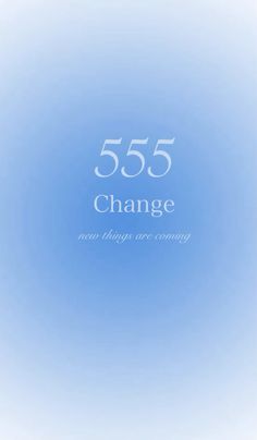 the cover of 555 change, with an image of a blue sky in the background