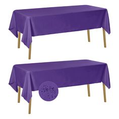 PRICES MAY VARY. Polyester Material: This tablecloth is made of high-quality and durable polyester fabric. After long-time use and repeated cleaning, it can still maintain its color and shape. It can not only effectively protect your table, but also play a decorative role. Measurement: Available in following sizes: Rectangular: 60"*102", 60"*120", 90"*132", 90"*156". Square: 52’’*52’’, 70’’*70’’, 90’’*90’’. Round: 70’’, 90’’, 108’’, 120’’, 132’’. Please measure the size of your table before purc Purple Tablecloth, Dining Wedding, Fabric Table, Rectangle Tablecloth, Square Tablecloth, Rectangle Table, Cloth Fabric, Holiday Dinner, Buffet Table