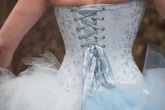 Something Blue-brocade corset by Period Corsets Brocade Corset, Ren Faire Costume