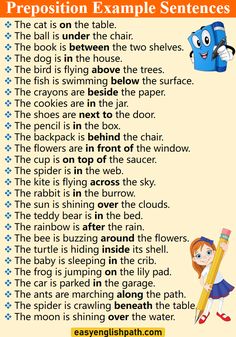 100 Preposition Examples Sentences In English. Examples of Preposition in Sentences PDF Unscramble Sentences, Elementary Grammar, English Comprehension, Sentences In English, Sentences Worksheet, English Corner, Basic English Sentences, English Vinglish