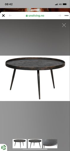 the table is made out of wood and metal