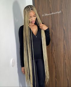 Cornrows Braids For Black Women, Braided Hairstyles For Black Women Cornrows, Big Box Braids Hairstyles, Faux Locs Hairstyles, Blonde Braids, Braided Cornrow Hairstyles