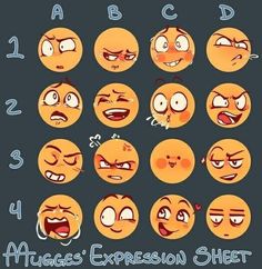 an image of different expressions on the face