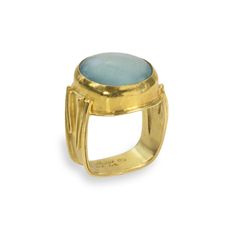 Aquamarine Ring Luxury Gold Aquamarine Rings, Ring Shank, Square Ring, Aquamarine Ring, Aquamarine Stone, Square Rings, Aqua Marine, Aquamarine Rings, Top Round