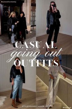 Smart Casual Meal Outfit Women, Day Drinks Outfit Autumn, Dinner With A Friend Outfit, Outfit For Casino Night Casual, Drink With Friends Outfit, Martini Night Outfit, Easy Date Night Outfit Casual, Date Night With Jeans Outfit, Outfit Ideas For Drinks With Friends