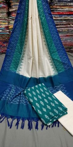 Ikkat Cotton Dress Materials With Price, Dress Materials Indian Cotton With Price, Online Dress Material With Price, Dress Materials Indian Cotton, Kalamkari Dress Material, Dress Materials Indian, Cotton Dress Materials With Price, Ikat Blouse Designs