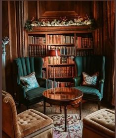 Old Library Aesthetic, Home Library Aesthetic, Meghan Markel, Cozy Library, Library Aesthetic