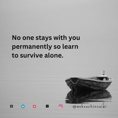 #thoughtoftheday #survive #alone #together #staypositive #learn #goodmorning #fundunet Alone Together, How To Survive, Thought Of The Day, Staying Positive, Food For Thought, Good Morning, Quick Saves