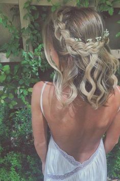 Wedding Hairstyles Half Up Half Down, Hair Tattoos, Crown Braid, Penteado Cabelo Curto, Undercut Hairstyles, Formal Hairstyles, Latest Hairstyles, Homecoming Hairstyles, Hair Dos