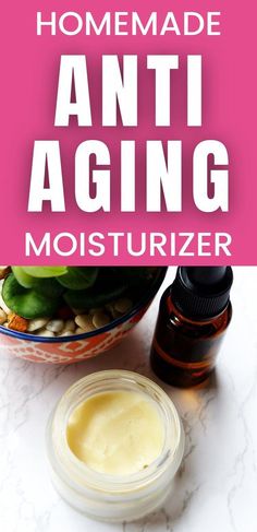 A beautiful, creamy face moisturizer that helps with wrinkles, fine lines and age spots. Diy Anti Aging Moisturizer, Homemade Anti Aging Face Cream, Diy Face Moisturizer, Anti Aging Homemade, Homemade Face Cream, Diy Anti Aging, Creme Anti Age, Anti Aging Creme