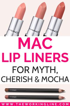 12 Best MAC Lip Liners for Myth, Cherish & Mocha Lipsticks Myth Lipstick Mac, Mac Cherish Lipstick, Mac Viva Glam Ii, Mac Myth Lipstick, Mac Myth, Mocha Lipstick, Mac Nude Lipstick