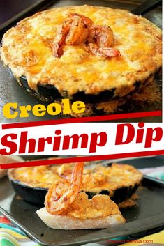 this is an image of shrimp dip recipe