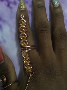 Citrine Crystal Ring, Citrine Jewelry, Gemstones, Citrine Chakra Ring, Yellow stone Jewelry, Copper Ring, Meditation '''''''''''''''''''''''''''''''''''''''''''''''''''''''''''''''''''''' All rings adjust Citrine ring not only eye catching style but healing capabilities. Copper works as an energy conductor so it amplifies the energy of the stones. Crystals are like friends and they help to reveal different layers of yourself. So use your ring as a feel good reminder to listen to your body, trust Adjustable Citrine Gemstone Jewelry, Adjustable Citrine Ring, Adjustable Amber Open Ring Jewelry, Adjustable Citrine Gemstone Rings, Handmade Adjustable Citrine Rings, Adjustable Citrine Birthstone Ring, Handmade Citrine Crystal Ring As Gift, Spiritual Amber Citrine Rings, Unique Citrine Gemstone Crystal Ring