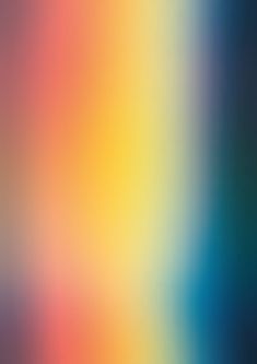 a blurry image of the colors of an orange, yellow, and blue background