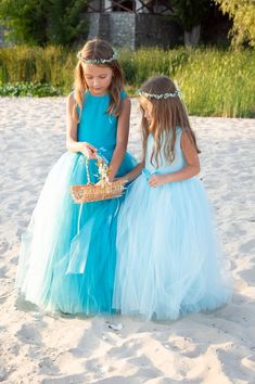 Flower girl dress Bridesmaid dress Girl dress Bridal girl dress Sky blue girl dress Rustic girl dres Turquoise Flower Girl Dress, Blue Girl Dress, Knitwear Skirt, Girls Dres, Flower Girls Dress, Dress Tutu, Girls Blue Dress, Blue Girl, Hair Wreaths