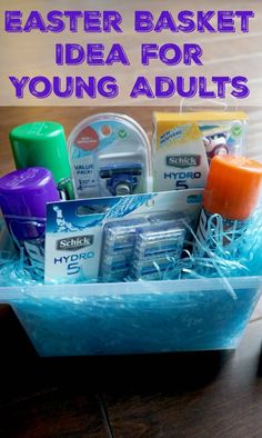 easter basket idea for young adults