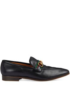 black/dark green/red calf leather grained texture signature Horsebit gold-tone detail signature Web detailing slip-on style almond toe leather lining branded leather insole flat rubber sole This piece comes complete with a protective dust bag. This item is in size 7 and the color is Gucci Slip-on Formal Leather Shoes, Gucci Formal Slip-on Leather Shoes, Designer Formal Slip-ons With Textured Sole, Gucci Calf Leather Loafers With Rubber Sole, Gucci Slip-on Loafers For Work, Elegant Gucci Loafers With Leather Footbed, Gucci Office Loafers With Rubber Sole, Office Gucci Loafers With Rubber Sole, Formal Calf Leather Slip-ons With Leather Footbed