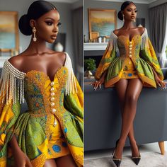 Conceptual Jewelry, Car 2023, Ankara Dress Designs, Cars Aesthetic, Look Festival, African Print Clothing, High Fashion Dresses