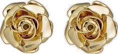 Formal Gold Earrings With Rose Design, Elegant Rose Flower-shaped Earrings, Rose Flower-shaped Elegant Earrings, Rose Classic Formal Jewelry, Formal Rose-design Rose Earrings, Classic Rose-colored Formal Jewelry, Formal Gold Flower Earrings With Rose Design, Formal Rose Gold Earrings With Rose Design, Formal Rose Earrings With Rose Design