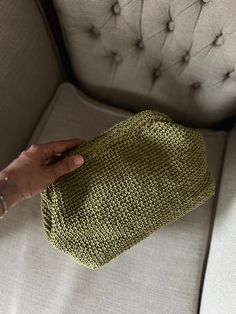 Embrace summer vibes with our exquisitely handcrafted straw clutch, a perfect blend of style and sustainability. Ideal for sunny days and balmy nights, this versatile clutch effortlessly complements any outfit, whether you're strolling through the farmers' market or attending a beachside soirée. Its spacious interior provides ample room for your essentials, while the secure closure keeps your belongings safe. Width: 34 cm Height: 18 cm Depth: 16 cm The dimensions mentioned above are approximate. Green Pouch Straw Bag For Vacation, Green Rectangular Clutch For Beach, Bohemian Crochet Clutch Bag For Travel, Green Beach Clutch For Summer, Bohemian Crochet Travel Clutch Bag, Green Crochet Beach Bag For Travel, Green Summer Beach Clutch, Woven Pouch For Summer Vacation, Handmade Vacation Clutch Pouch