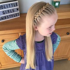 Preschool Hair, Toddler Hairstyles Girl Fine Hair, Easy Toddler Hairstyles, Girls Hairstyles Easy, Ribbon Hairstyle, Flower Girl Hairstyles, Kids Braided Hairstyles