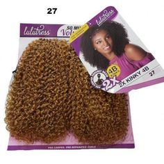 SENSATIONNEL Crochet Braiding Hair Sensationnel Lulutress Synthetic Curly Crochet Hair - 2x Kinky 4B Lulutress Crochet Hair, Curly Crochet Hair, Short Black Wigs, Modest Casual, Individual Braids, Curly Crochet Hair Styles, Remove Hair, Hair Twist, Pretty Life