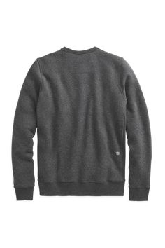 ACE Crew Neck Sweatshirt Charcoal Heather, Size: M | Mack Weldon The Mack, Sweatshirt For Men, Pullover Styling, French Terry, Heathers, Crew Neck Sweatshirt, Crew Neck, For Men, Sweatshirts