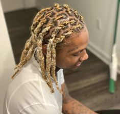 Lil Durk Hair, Braided Locs, Cornrow Hairstyles For Men, Male Singers