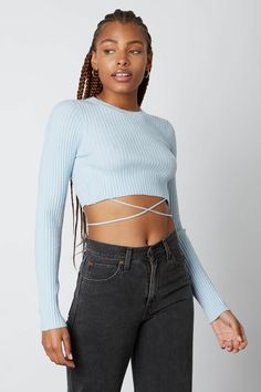 Cropped Ribbed Sweater Crop Top Outfits Winter, Corset Sweater, Sweater Boho, Knitwear Outfit, Sweater Cropped, Boho Pink, Sweater Crop, Hack Tool, Crop Top Outfits