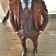 British Man, Mens Vest Fashion, Shirt Scarf, Dapper Suits, Classy Suits, Big Men Fashion, Men With Street Style, Mens Trendy Outfits, Dapper Style