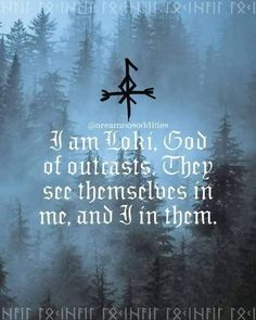 an image with the words i am not, god of outlast they see themselves in me and in them