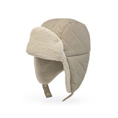 [ DESIGN ]: Our snow water resistant & lightweight baby trapper hat not only provides complete coverage with soft sherpa lining but is also, easy to put on and take off for your baby. Perfect for winter holiday gift that keeps your little one warm and cuddly. Complete your baby's adorable fashion with our winter earflap hat & booties which are easy to match with everyday outfits.[ FEATURES ]: Full sherpa lining, ultra warm quilted puffer shell, 100% cotton corduroy shell, adjustable chin ties wi Ear Flap Beanie, Newborn Baby Bonnet, Baby Guide, Snow Water, Cold Weather Hats, Earflap Hat, Lightweight Baby, Ear Flap Hats, Toddler Winter