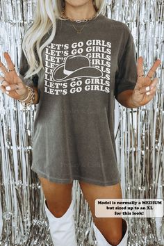 Country T Shirt Outfits, Nashville Bachelorette Tshirt Ideas, Bachelorette Shirts Nashville, Nashville Tshirt Outfit, Country Concert Bachelorette Party, Texas Bachelorette Outfits, Cowgirl Tshirt Designs, Nashville Shirts Ideas