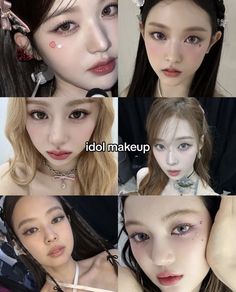 Makeup Types, Kpop Idol Makeup, Idol Makeup, Asian Makeup Looks, Different Makeup Looks, Learn Makeup, Casual Makeup