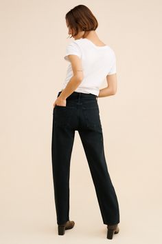 Rent 90's Pinch Waist High-Rise Straight Jeans from Nuuly. Pick 6 items for $98/month. Free shipping + returns. Denim Label, Youth Culture, Downtown Los Angeles, Premium Denim, Straight Jeans, Apparel Accessories, Around The World, High Rise, Angeles